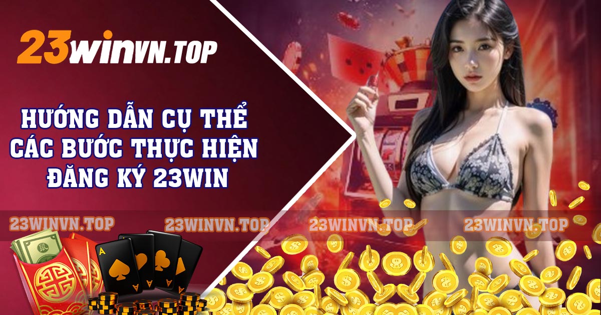 Hướng dẫn cụ thể các bước thực hiện đăng ký 23WIN