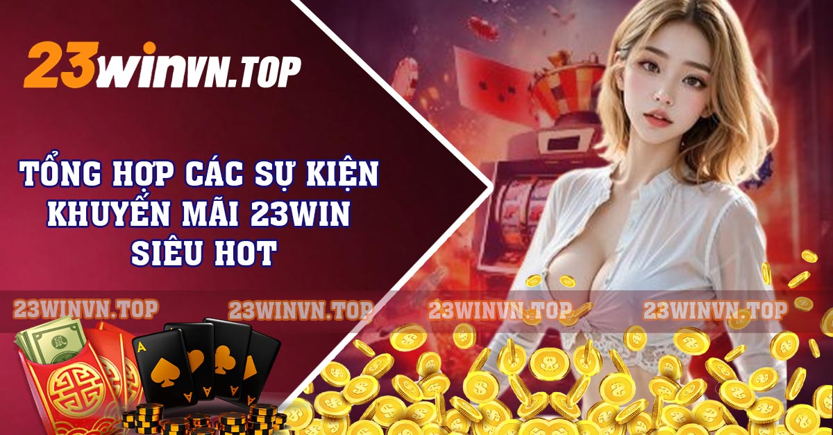 Tổng hợp các sự kiện khuyến mãi 23WIN siêu hot